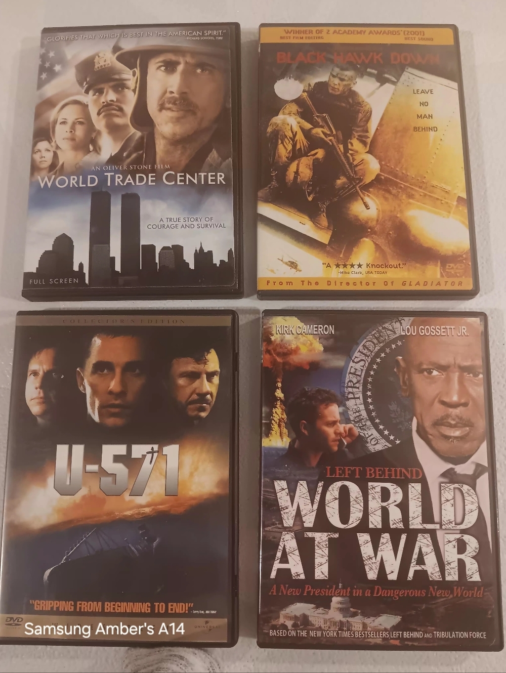 Samsung DVD Collection - Black, Brown, Amber, White Covers